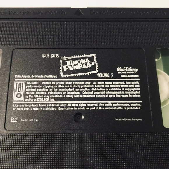 Timon & Pumbaas Wild Adventures VHS Lot Hangin With Baby and True Guts - Picture 10 of 16